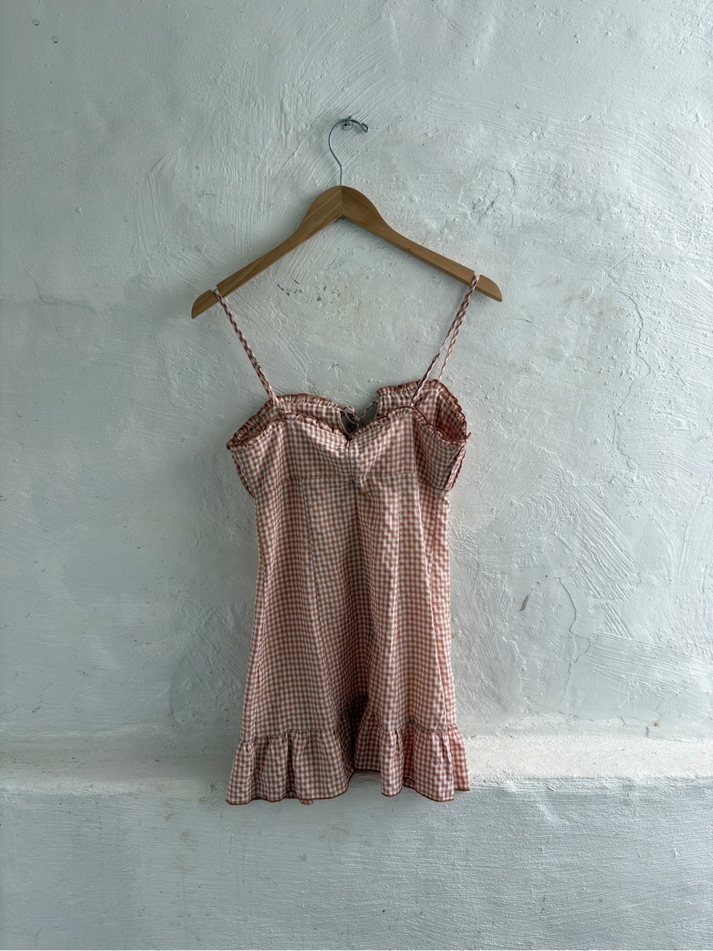 LA Hearts Tie Front Pleated Mini Dress - Picture 10 of 10